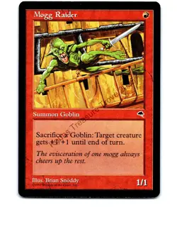 Mogg Raider #191 Common Tempest MTG NP Near Mint or Better - Image 1
