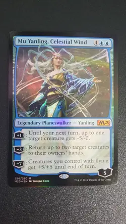 Mu Yanling, Celestial Wind Core Set 2020 Foil - Image 1
