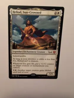 Heliod Sun-Crowned, Theros Beyond Death, Magic the Gathering, Rare, NM - Image 2