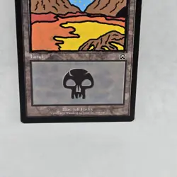 ALTERED - Swamp MtG Mercadian Masques Paint Pen MP Basic Land Magic 339/350 - Image 4