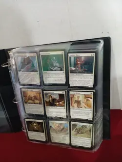 Binder #8 Near Complete Throne Of Eldraine Rare Common Near Mint MTG SET - Image 2