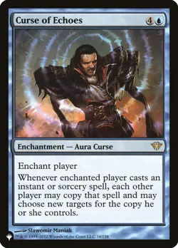 MTG Magic the Gathering Curse of Echoes (756/1104) The List NM - Image 1
