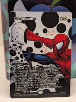 Comeuppance (Borderless) 0001 Marvel Universe Eternal-Legal Regular - MTG - NM - Image 1