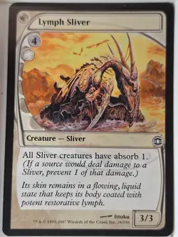 Lymph Sliver - Future Sight - Magic the Gathering MTG Nice! - Image 1