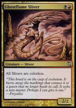 Ghostflame Sliver - Time Spiral #239/301 MTG Magic The Gathering - Image 1
