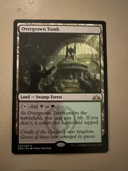 MTG - Overgrown Tomb - Guilds of Ravnica - NM - Image 1