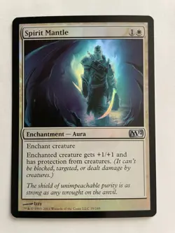 Magic: The Gathering - FOIL Spirit Mantle - Core Set 2012 - NM! - Image 1