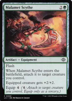 Malamet Scythe C The Lost Caverns of Ixalan # 200 NM - Image 1