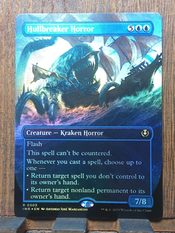 MTG Hullbreaker Horror ( FOIL Borderless ) Innistrad Remastered NEAR MINT... - Image 2