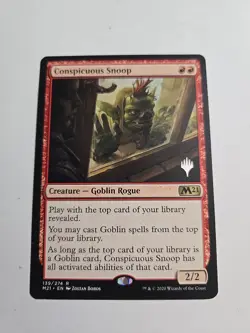 Conspicuous Snoop (promo) x1 MTG ENGLISH Rare Check My Store! - Image 2