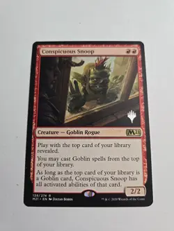 Conspicuous Snoop (promo) x1 MTG ENGLISH Rare Check My Store! - Image 3