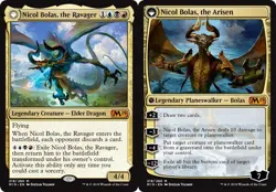 [1x] Nicol Bolas, the Ravager // Nicol Bolas, the Arisen Near Mint, English Core - Image 1