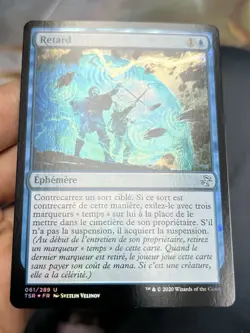 French Foil 🚫 Delay Retard 🚫 NM Time Spiral Remastered 🚫 Mtg (1992) - Image 2