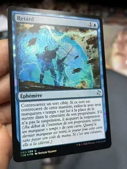 French Foil 🚫 Delay Retard 🚫 NM Time Spiral Remastered 🚫 Mtg (1992) - Image 3