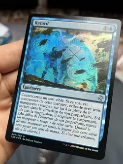 French Foil 🚫 Delay Retard 🚫 NM Time Spiral Remastered 🚫 Mtg (1992) - Image 4