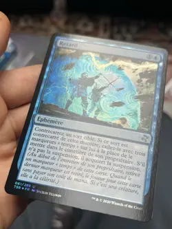 French Foil 🚫 Delay Retard 🚫 NM Time Spiral Remastered 🚫 Mtg (1992) - Image 5