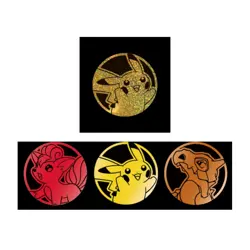 Random Shipping Pokemon S-Chinese Collect 151 Gather Booster Coin Collection Set - Image 3