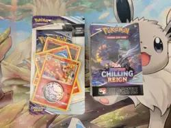 Pokemon Chilling Reign - Build and Battle Box + Checklane Blister (Sealed) - Image 1