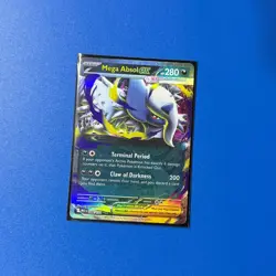 Mega Absol ex 086/132 Me01: Mega Evolution POKEMON NEAR MINT - Image 1