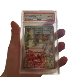 Pokemon 2023 SVP en Obsidian Flames ETB Charmander 044 PSA 10 - Image 1