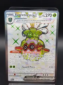 Pokemon Forretress Ex 230/193 Paldea Evolved Full Art Secret Rare Near Mint - Image 1