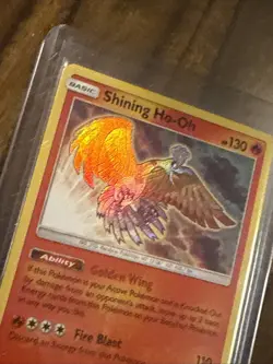 Pokemon TCG Shining Ho-Oh SM70 Holo - Image 3