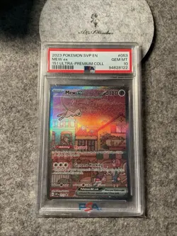 PSA 10 Pokemon SVP 151 UPC Black Star Promo Mew EX #053 GEM MINT - Image 1