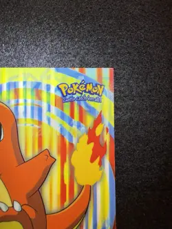 Pokemon Charmander #04 10 of 10 Topps TV Animation Sticker in LP condition! - Image 4