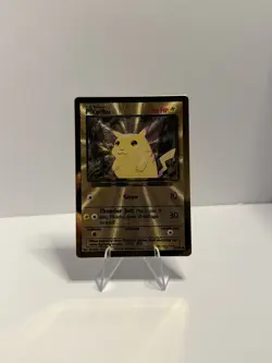 Pokemon Celebrations Ultra Premium Collection #58/102 Pikachu Gold Metal Promo - Image 2