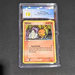 CGC 10 Pristine Pokemon 2006 Torchic EX Crystal Guardians Non Holo #66/100 ENG - Image 1