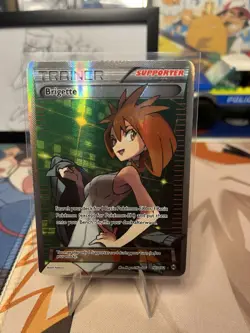 Trainer Bridgette Full Art Foil XY Breakthrough Pokemon Tcg - Image 1