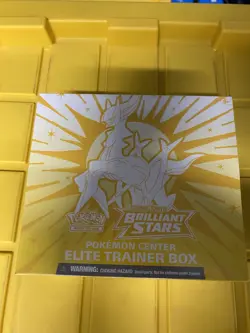 Pokemon Center Brilliant Stars ETB Pokemon TCG Sword & Shield Elite Trainer Box - Image 1