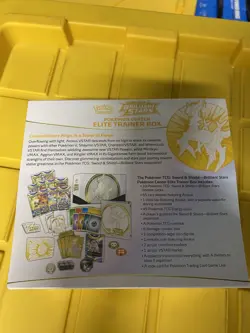 Pokemon Center Brilliant Stars ETB Pokemon TCG Sword & Shield Elite Trainer Box - Image 2