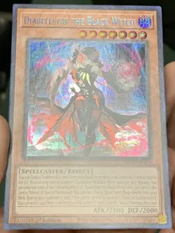 Yugioh Diabellstar the Black Witch MP24-EN109 *Misprint* Secret Rare 1st Ed NM - Image 5