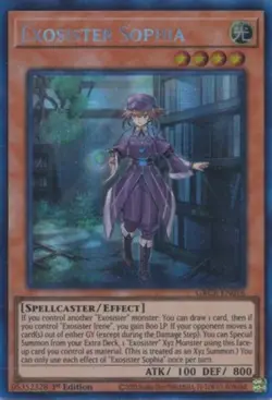 Yugioh! Exosister Sophia - GRCR-EN016 - Collector's Rare - 1st Edition Near Mint - Image 1