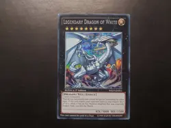 Yugioh - Legendary Dragon of White WSUP-EN051 Secret Rare 1st Edition - Image 1