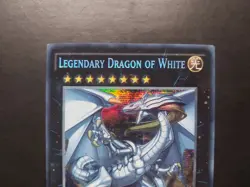 Yugioh - Legendary Dragon of White WSUP-EN051 Secret Rare 1st Edition - Image 2