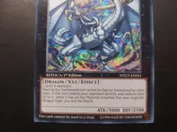 Yugioh - Legendary Dragon of White WSUP-EN051 Secret Rare 1st Edition - Image 3