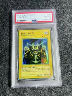 Wavy Lord of D. SDK-041 Starter Deck PSA 8 - Image 1