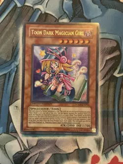 Yu-Gi-Oh! Toon Dark Magician Girl -JUMP-EN010- Ultra Rare - Limited Edition MP - Image 1