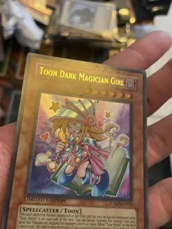 Yu-Gi-Oh! Toon Dark Magician Girl -JUMP-EN010- Ultra Rare - Limited Edition MP - Image 4
