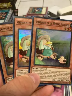 3X Vernusylph of the Misting Seedlings DABL-EN026 Darkwing Blast 1st Edition - Image 1