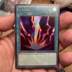 Raigeki Unlimited Ultra Rare Near Mint +Bonus FREE SHIPPING! - Image 1