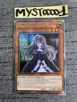 Carte Yu-gi-oh! Ghost Belle & Haunted Mansion RA01-EN011 QCR US American - Image 1