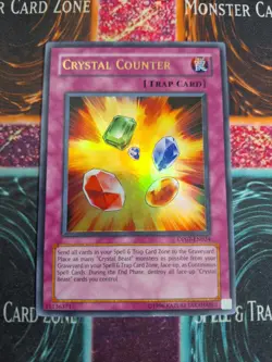 Yu-Gi-Oh! Crystal Counter DP07-EN024 Ultra Rare Unlimited Near Mint - Image 1