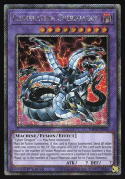 Chimeratech Overdragon - RA03-EN166 - Platinum Secret Rare - Yugioh - Image 1