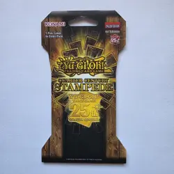 Konami Yu-Gi-Oh Booster Pack Quarter Century Stampede 5 -Foil Booster Pack - Image 1