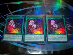 3x Mimighoul Charm 1st Edition Ultra Rare MP25-EN260 Yu-Gi-Oh! - Image 1