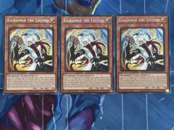 3x (LP) Kaibaman The Legend DUAD-EN021 Secret Rare 1st Edition (Playset) - Image 1