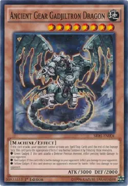 ( ANCIENT GEAR GADJILTRON DRAGON ) - Common - SR03-EN004 - 1st - NM - Yu-Gi-Oh - Image 1